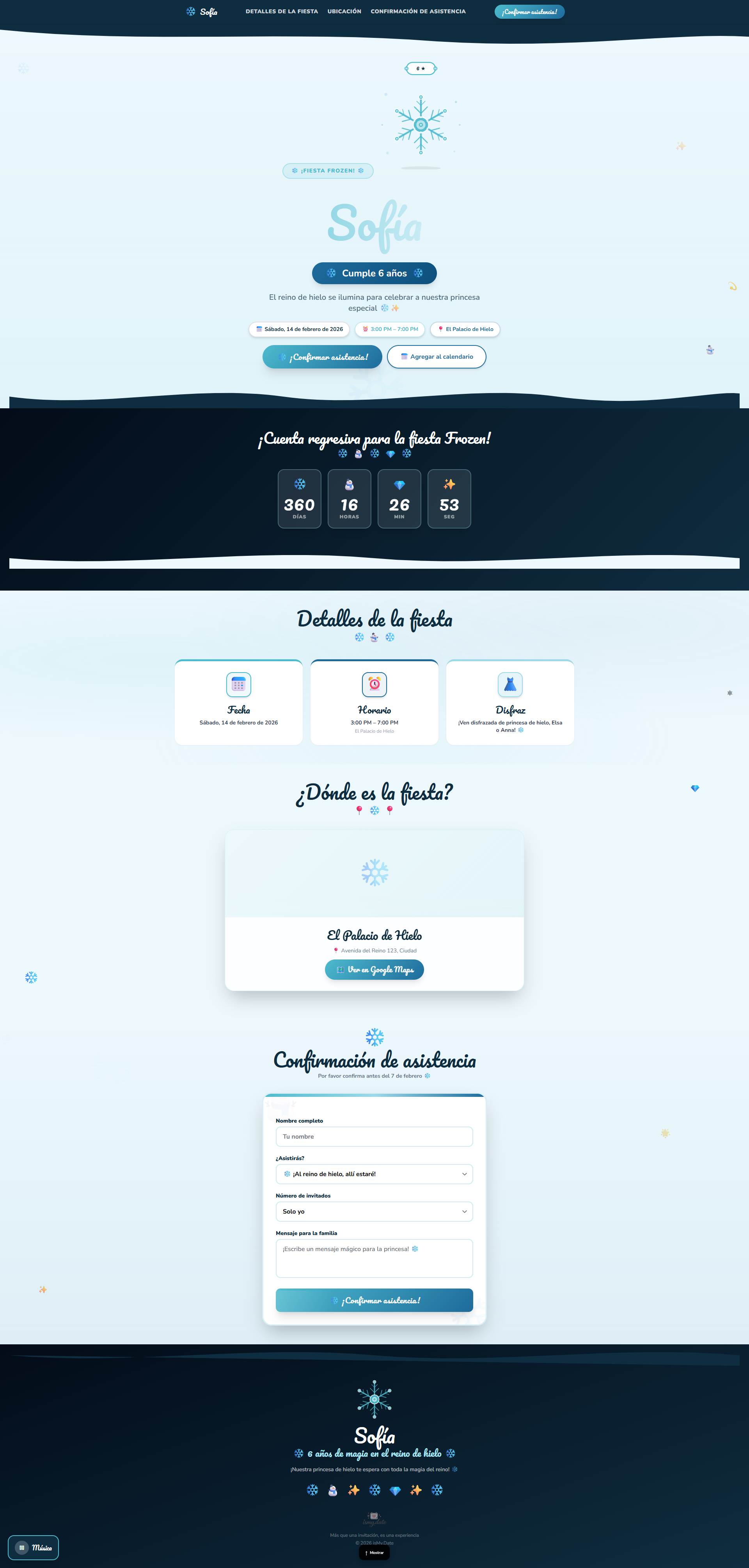 Frozen – Magia de Hielo